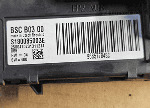 Citroen C5 I II moduł sterownik BSC A01 9656147980 B03 966577848C 4