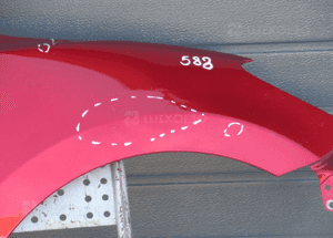 Błotnik przedni przód prawy mazda 2 ii 2014- 7