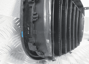 Grill gril atrapa nerka prawa bmw X3 G01 X4 G02 black 2017- 13