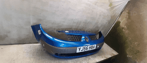 Zderzak przód przedni do renault scenic ii 2 halogeny TEI45 niebieski 4