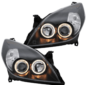 Stylowe Reflektory DEPO z Soczewkami do OPEL VECTRA C SIGNUM 2005-2008 4