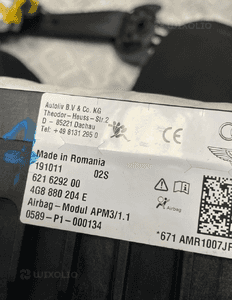 Deska airbag poduszki pasy audi A6 C7 org fv 6