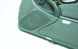 Tapicerka prawa drzwi kolor 201A black antacite mercedes sl R230 6
