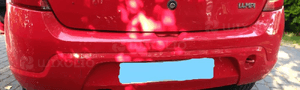 Dacia Sandero I zderzak tyl tylny    DV21D 1