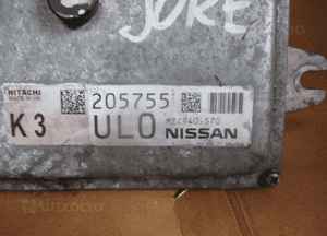Sterownik silnika komputer nissan juke F15 1.6B MEC940-570 5