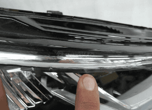 Vw golf viii 8 cała led lampa przednia prawa przód 4