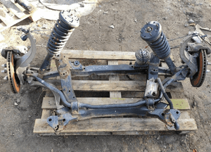 JAGUAR XF X250 3.0D WÓZEK ZWROTNICE ZAWIESZENIE KOMPLETNE PRZÓD WANNA SANKI 1