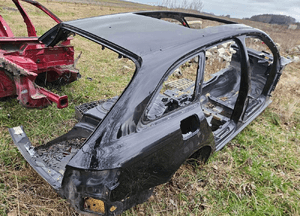 Błotnik Ćwiartka LY9B Poszycie Słupek Próg Podluznica Dach Panorama Audi A4 B8 Kombi Avant 4