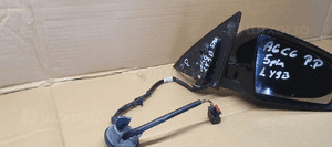Lusterko zewnętrzne prawe Audi A6 C6 5 PIN EU LY9B 7