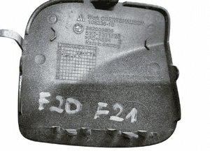 Bmw F20 F21 lift zaślepka haka zderzaka przód biała 51117371725 3