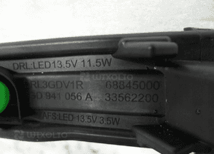 Vw passat B8 gte halogen drl led prawy 3GD941056A cały 4