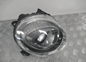 Lampa przednia przód prawa fiat 500 lift soczewka 2015-2022 23
