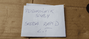 Mechanizm podnośnik szyby lewy tył Skoda Rapid 5JA839461 9