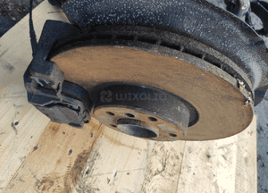 BMW X5 E70 3.0D ZWROTNICA AMORTYZATOR PIASTA ZACISK TARCZA PRAWY LEWY PRZÓD 8