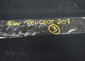 Półka bagażnika peugeot 207 5