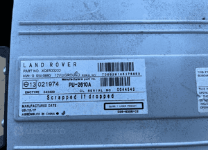 Zmieniarka płyt CD Clarion XQE500202 Range Rover LM L322 3