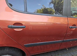 Skoda Fabia II 2 drzwi tył tylne lewe  prawe 9771 6