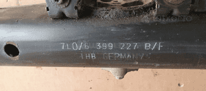 Łapa poduszka wspornik skrzyni biegów VW Touareg 7L0399227B 7