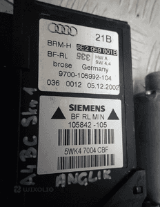 Silnik silniczek szyby lewy przód audi 8E2959801B radom 3