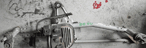VW Passat B6 mechanizm silniczek wycieraczek przód przednich 3C1955023E 1