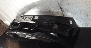 Zderzak przód przedni opel astra h 3 iii lift fl kod kolor Z20R czarny + halogeny 3