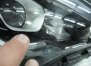 Mercedes A118 cla 118 bdb lampa przednia prawa przód 4
