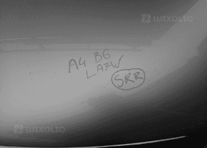 Maska audi A4 B6 LA7W radom 3