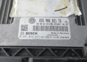 KOMPUTER STEROWNIK SILNIKA VW GOLF V 5 1.9 TDI 03G906021TQ 2003-2009 4