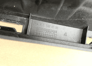 MERCEDES G 463a okular lampy ramka grila 20