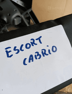 Słonecznik osłona przeciwsłoneczna lewa Ford Escort MK7 Cabrio 3