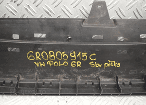 Spojler zderzaka przód vw polo v 6R0805915C 7