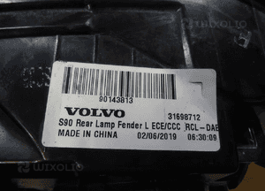 Lampa led lewa lewy tył volvo S90 ii 2017- 31698712 llu 9