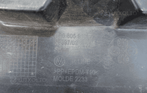 Vw polo v r line 2009- spoiler dokładka płyta pod zderzak przód 6R0805915F 8