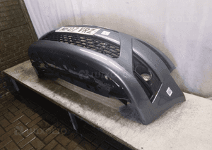 ^ ZDERZAK PRZÓD PRZEDNI CITROEN C4 PICASSO EZWD SZARY HALOGENY 2