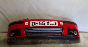 Zderzak przód przedni do volkswagen vw golf v 5 LP3G czerwony halogeny 1