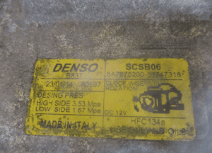 SPRĘŻARKA KLIMATYZACJI FIAT 1.2 1.4 5A7875200 4