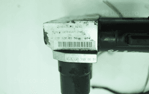 ZAWOR ABC PRZOD TYŁ a2203200358 A2203280031 MERCEDES SL R230 CL W215 W220 3