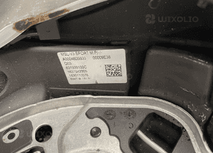 Mercedes W213 kierownica łopatki skóra A0004605600 5