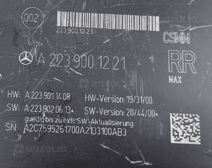 Mercedes-Benz W223 Sterownik fotela A2239001221 5