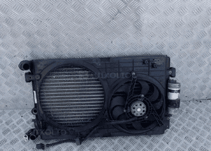 Vw golf 4 bora 1.9 tdi chłodnica wody wentylator 1J0121253N radom 1