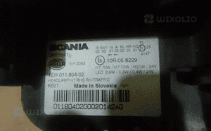 Lampa prawa reflektor prawy scania rs r s 7