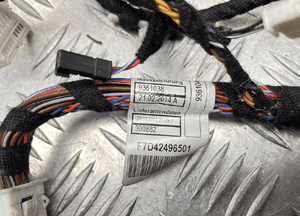 BMW F34 F36 WIĄZKA KABLI INSTALACJA KONSOLI 9361038 9361046 4