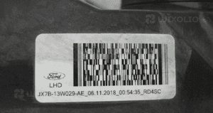 Ford focus iv 4 zwykła jasna lampa przednia prawa 4