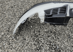 Zderzak przód przedni grill kompletny spryskiwacze qashqai i J10 2010-2013 8