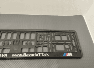 BMW F15 RAMKA TABLICY REJESTRACYJNEJ M-PAKIET 4