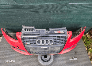 Zderzak Przod Przedni S-Line Kratki Halogeny Gril Atrapa  AUDI A4 B7 Kombi Sedan 2