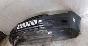 Zderzak przód przedni ford focus MK.2 2 ii H4 szary grafit halogeny 3