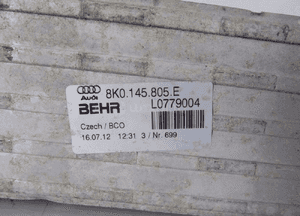 Audi A7 Chłodnica Powietrza - 6156 5
