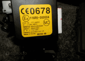 Zestaw Startowy Do Odpalania Chevrolet Aveo T250 HB 1.2 16V 75KM B12D1 5