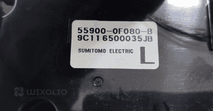 Panel klimatyzacji nawiewu toyota verso 55900-0F080-B 55900-0F080 2009-2013 4